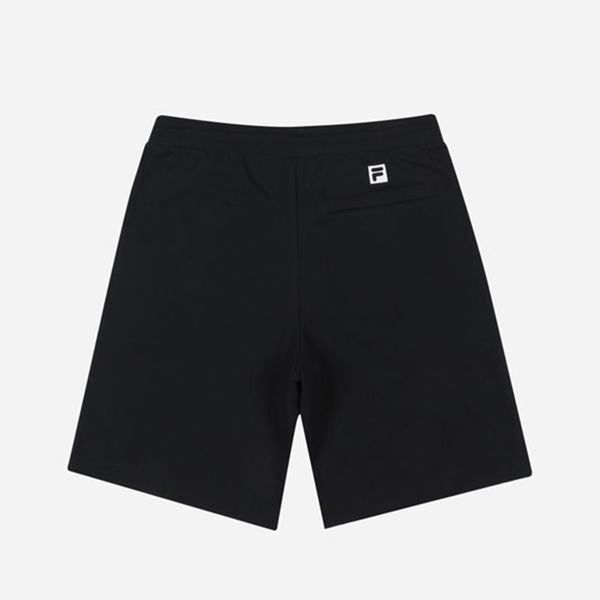 Fila Moda Nella Logo Men's Shorts - Black,NZ 582-54612